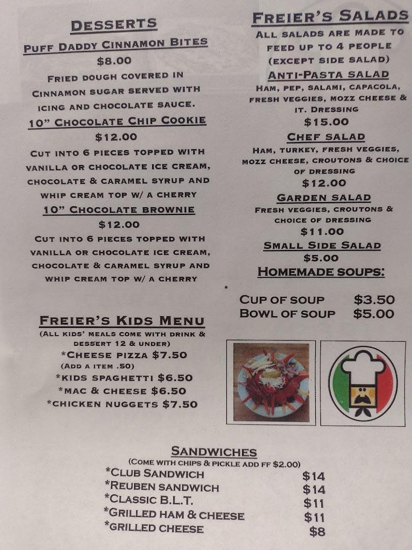 Freier's Pizzeria & Italian Bistro, LLC