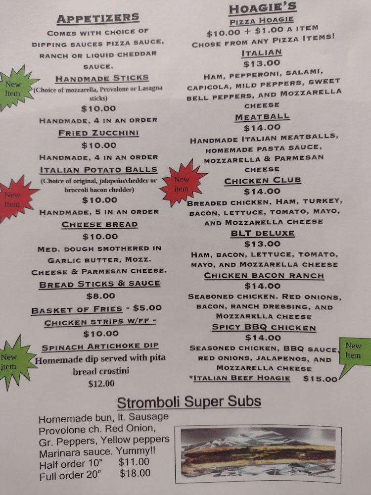 Freier's Pizzeria & Italian Bistro, LLC Menu image 3